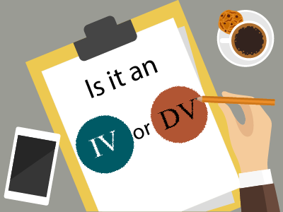 independent and dependent variable icon