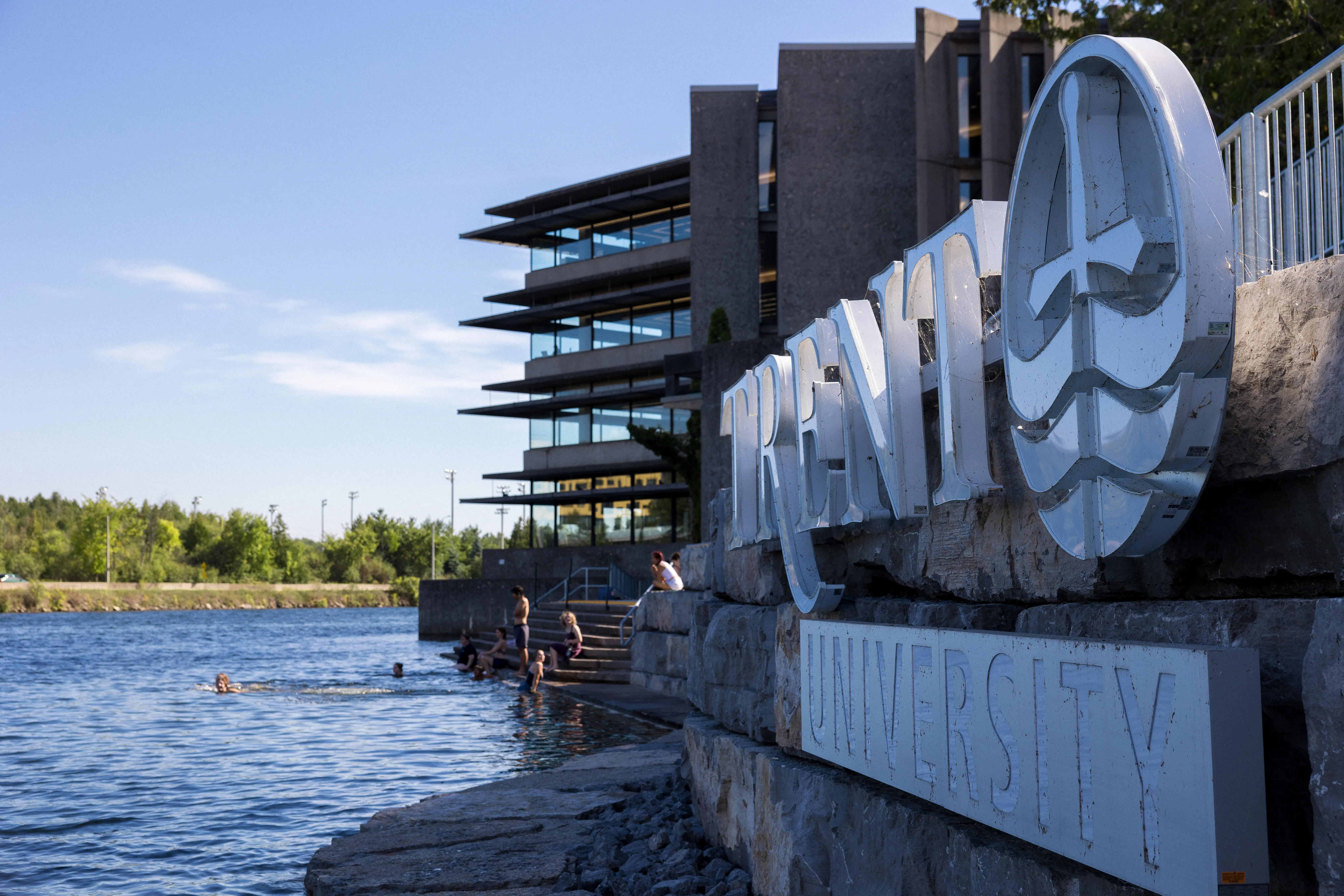 Waterfront trent sign