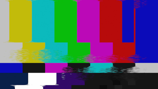 Coloured bars like on a tv error screen