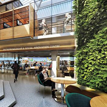 Model of the new Bata Research & Innovation Cluster