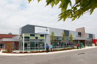 Oshawa Campus in the springtime