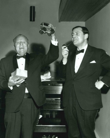 Thomas H.B. Symons with Charles K. Fraser (Chair of the Board of Governors) in 1962.