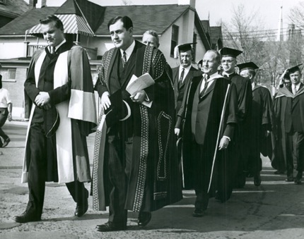 Thomas B.H. Symons at Trent opening 