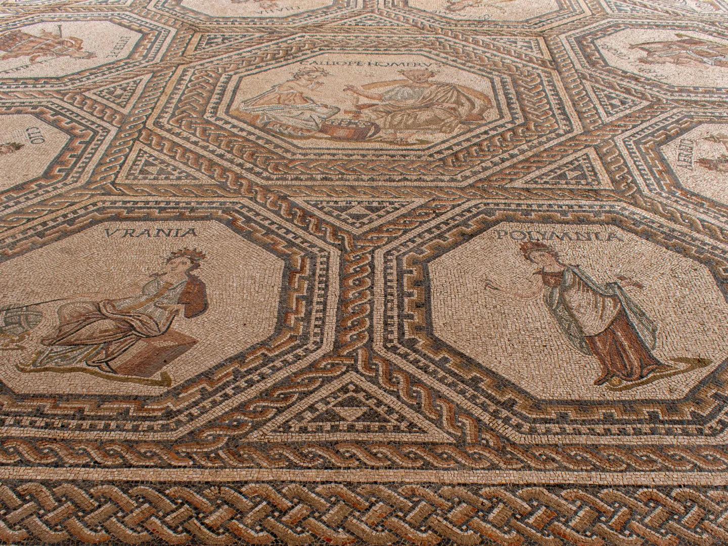 Mosaic of Vichten in Luxembourg