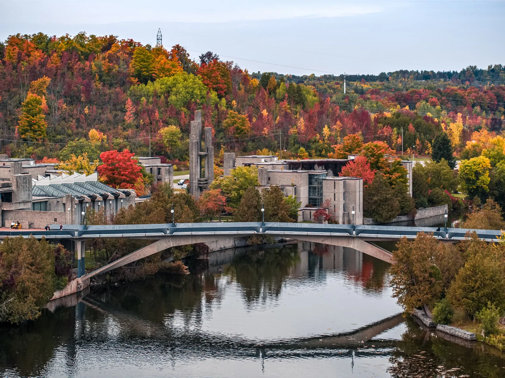 Photo of Trent campus in the fall