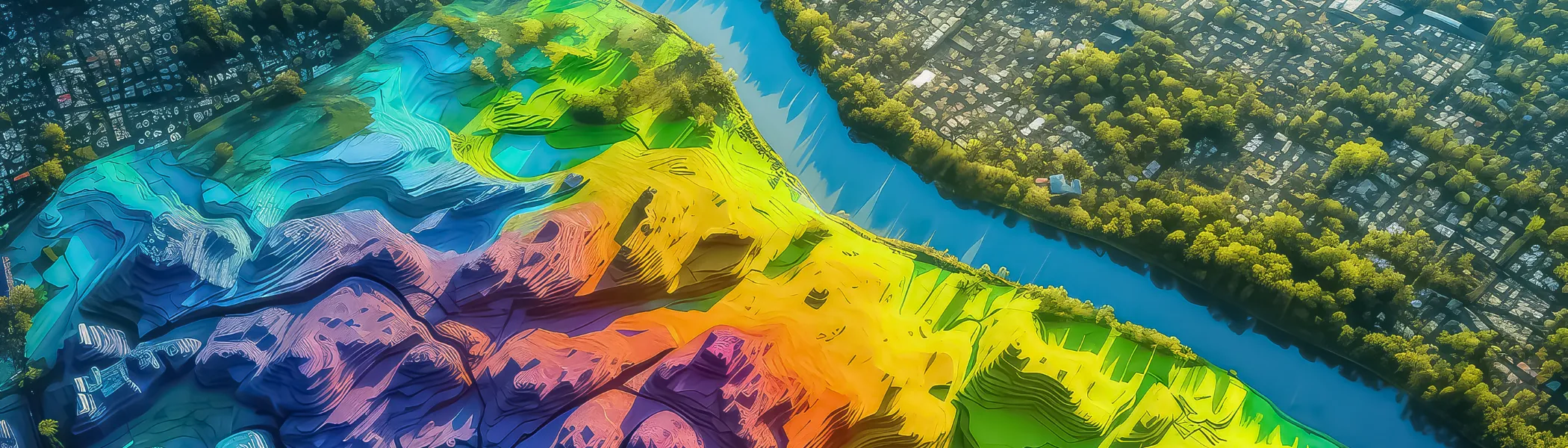 Geographic Information Systems map.