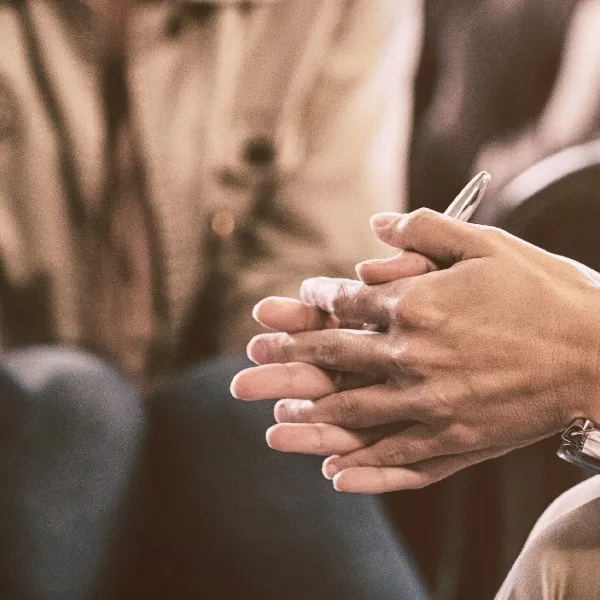 Psychologist having session with her patient