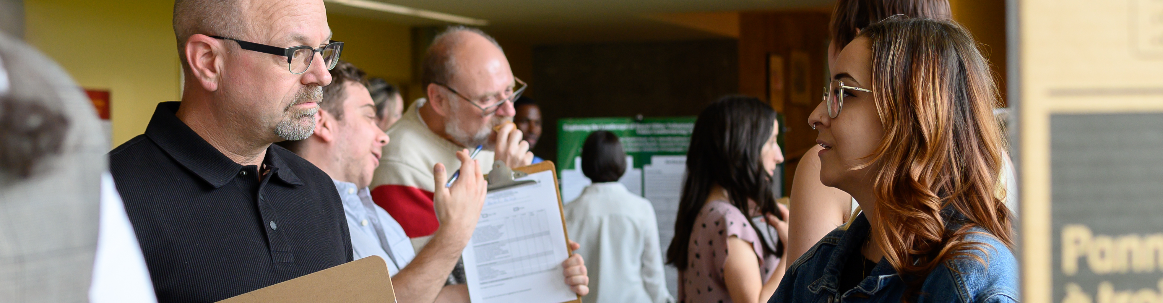 Graduate students poster presentation