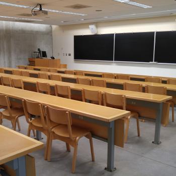 Image of classroom at Trent.