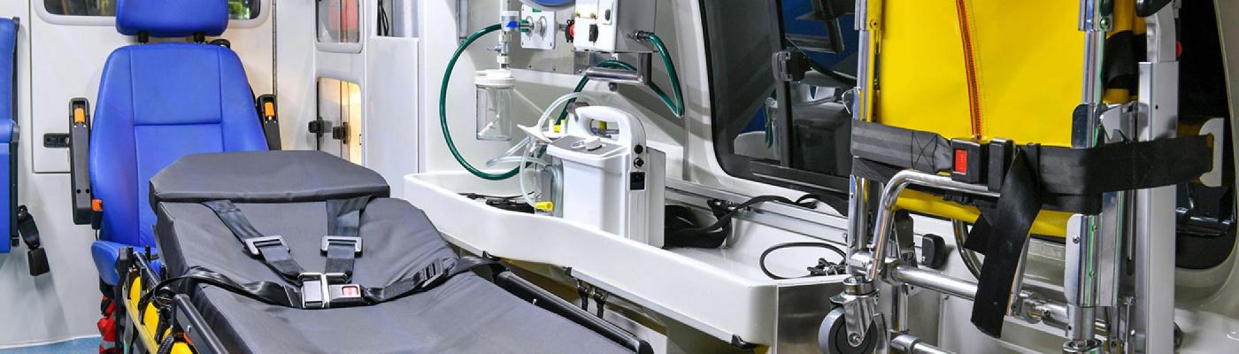picture of the inside of an ambulance