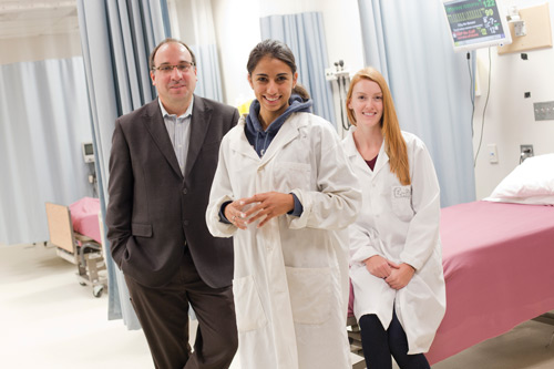 Along with Biology professor Dr. Craig Brunetti and undergraduate Biochemistry student Emily Hartjes, Ms. Lacerda discovered the genetic factors that result in Charcot Marie Tooth (CMT) disease.