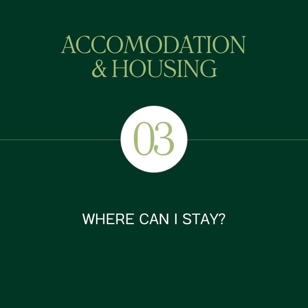 Accommodation and Housing - Title Page