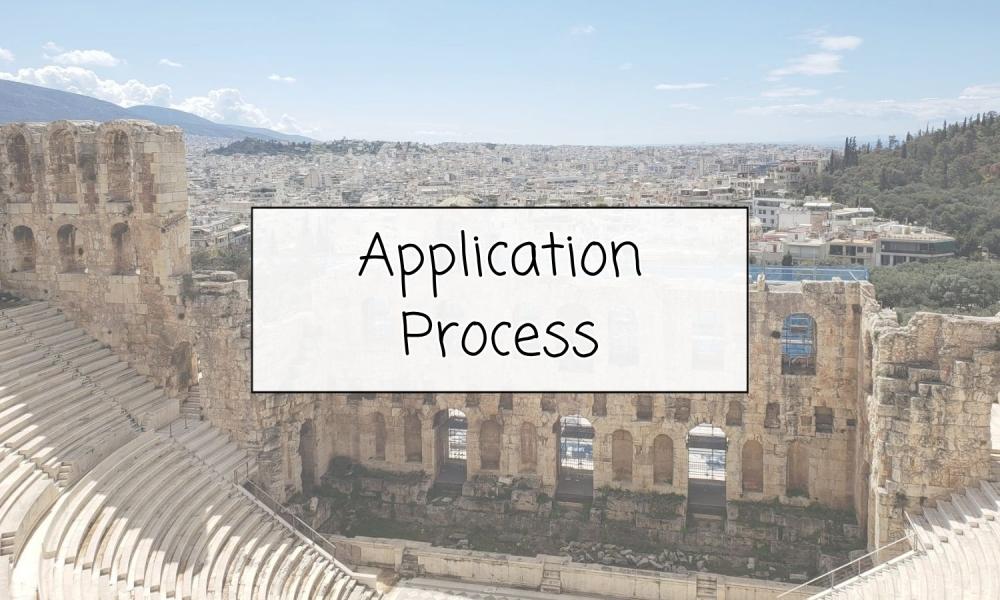 Application Process - Title Page