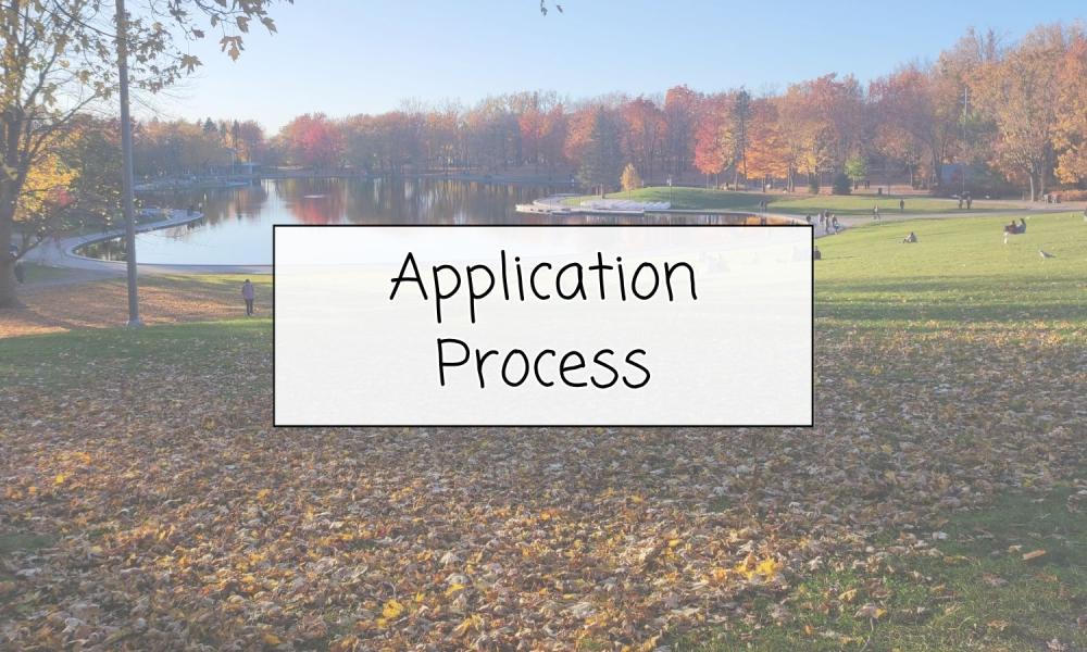 Application Process - Title Page
