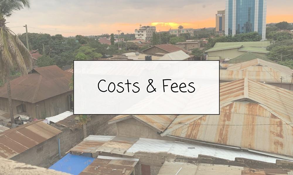 Costs & Fees - Title Page