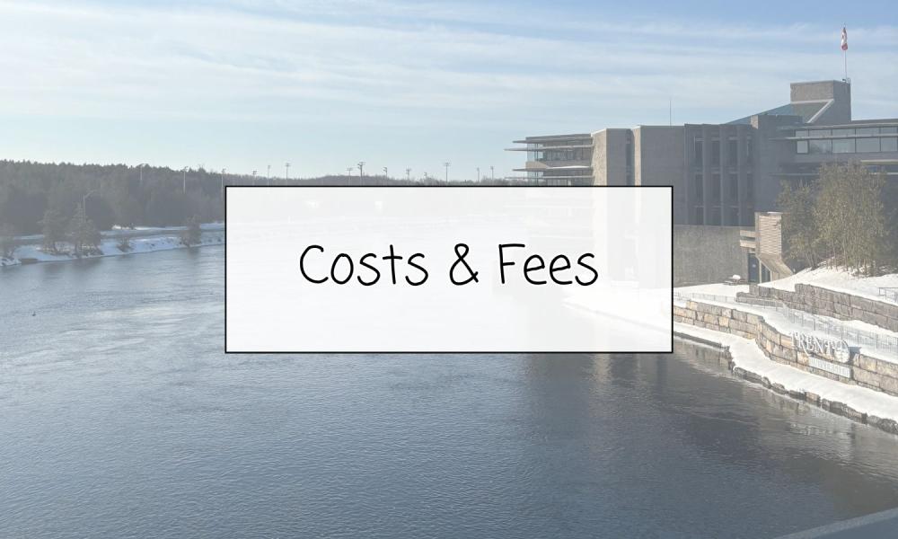 Costs & Fees - Title Page