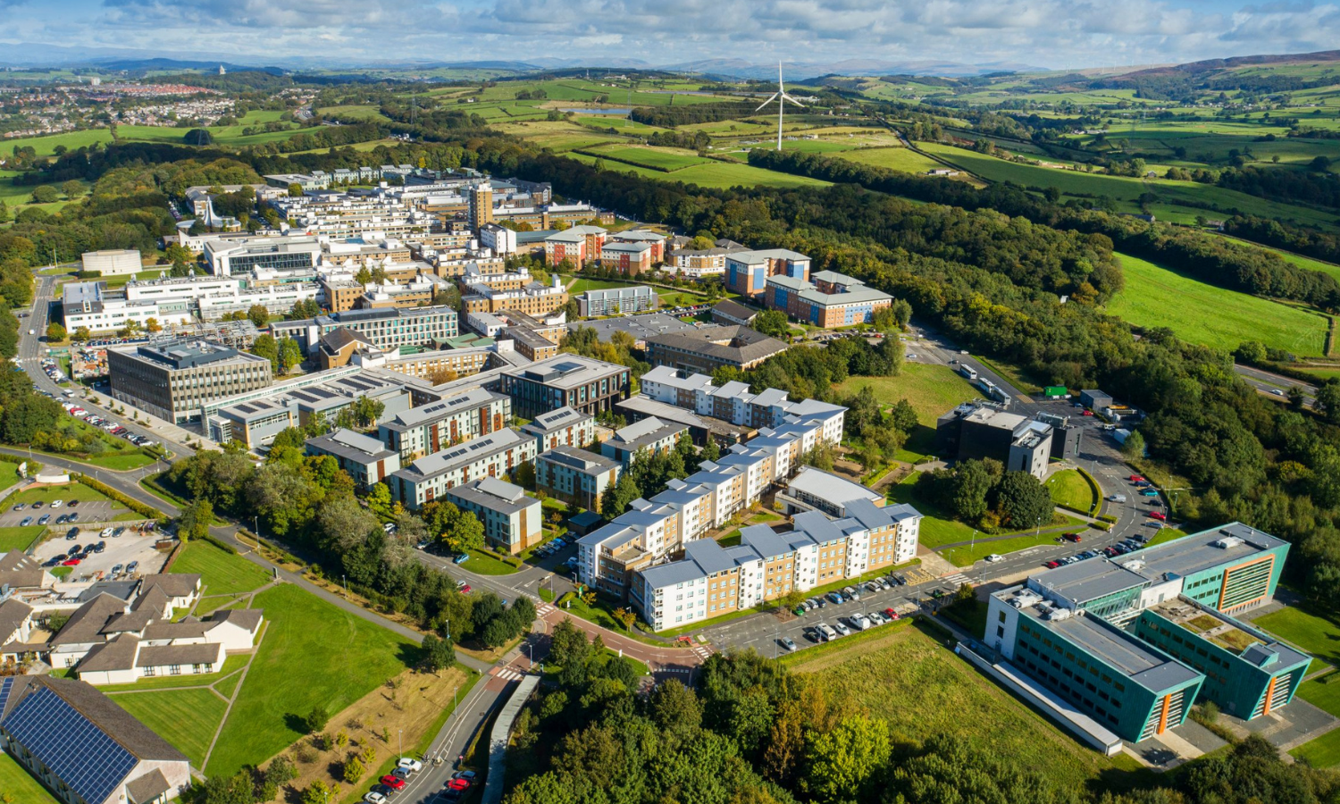 Lancaster University campus