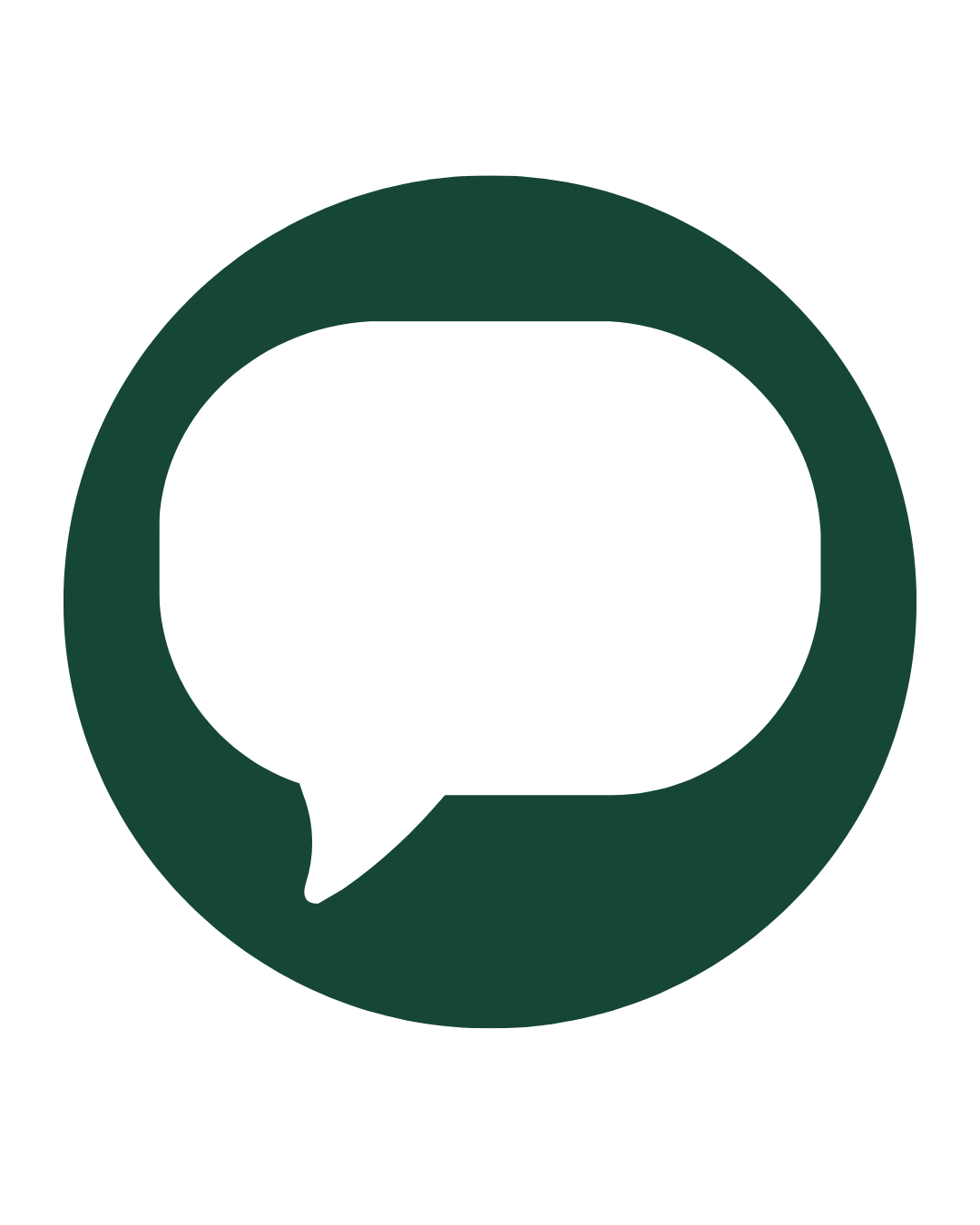 Speech bubble icon