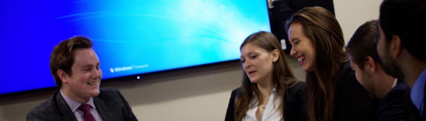 Sustainability M.A. students in class