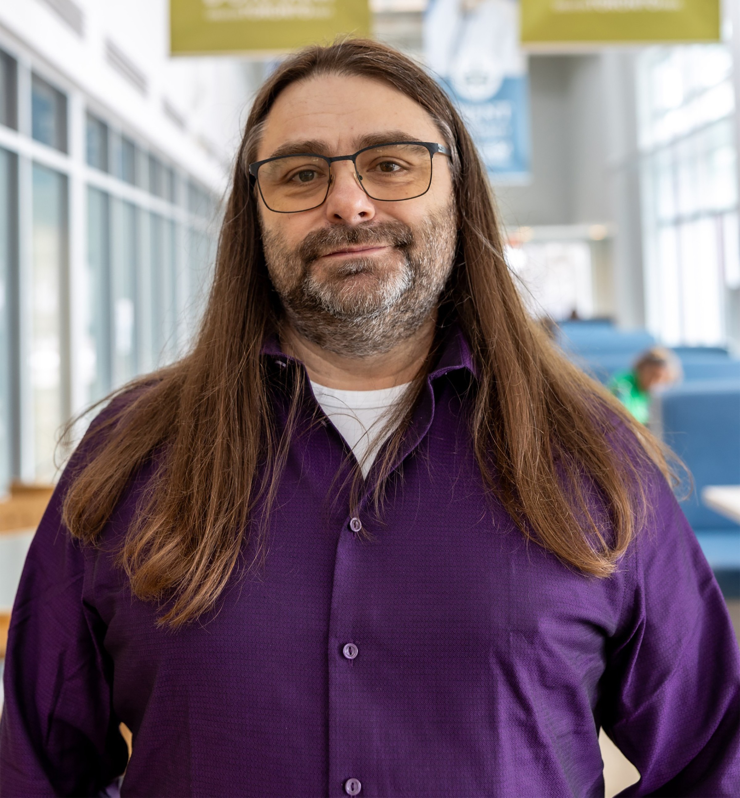 Jonathon Smith smiling at the camera