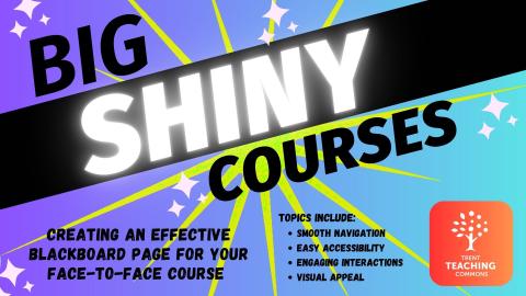 Big Shiny Courses Title