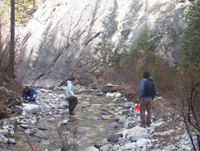students stream sampling