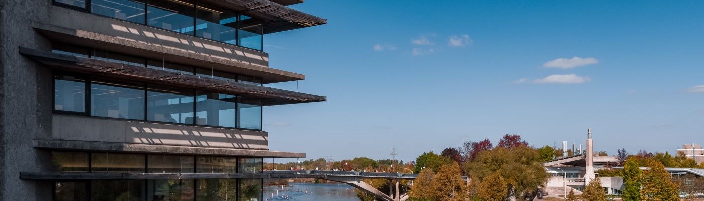 Bata Library and blue sky