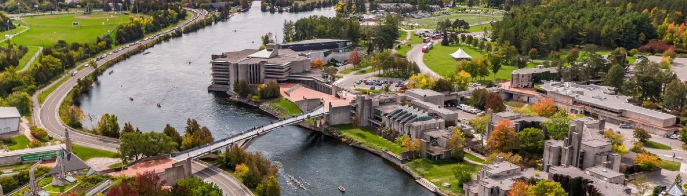 Head of the Trent on the Otonabee River